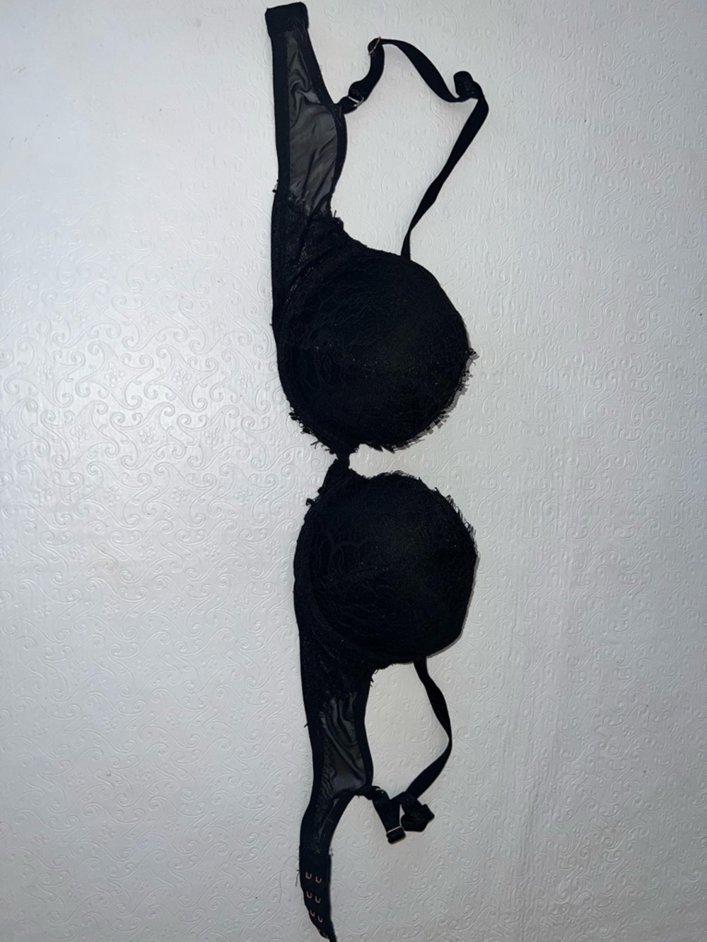Victoria's Secret Black Lace Demi Underwire Bra